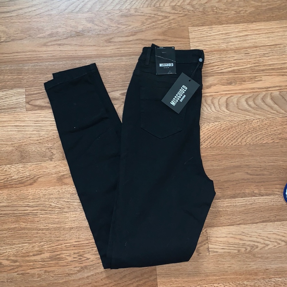 NWT Missguided Black jeans